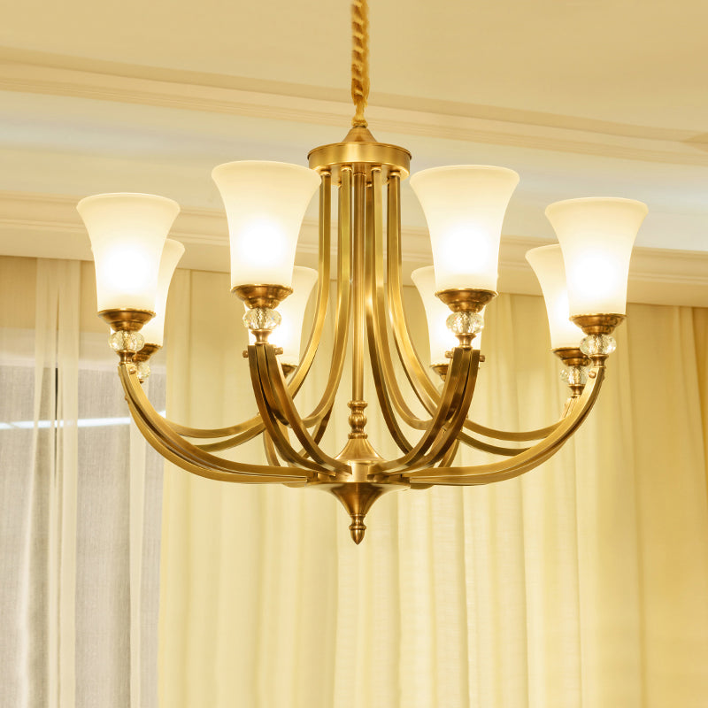 Ordoran Lustre Laiton Verre Industriel Vintage - Neutralighting