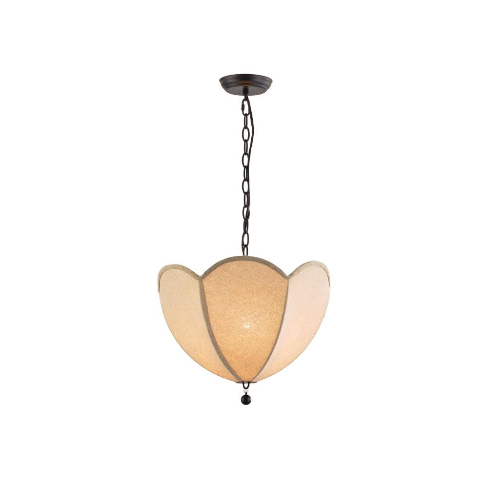 Cimararae Suspension Métal Tissu Scoop Vintage - Neutralighting