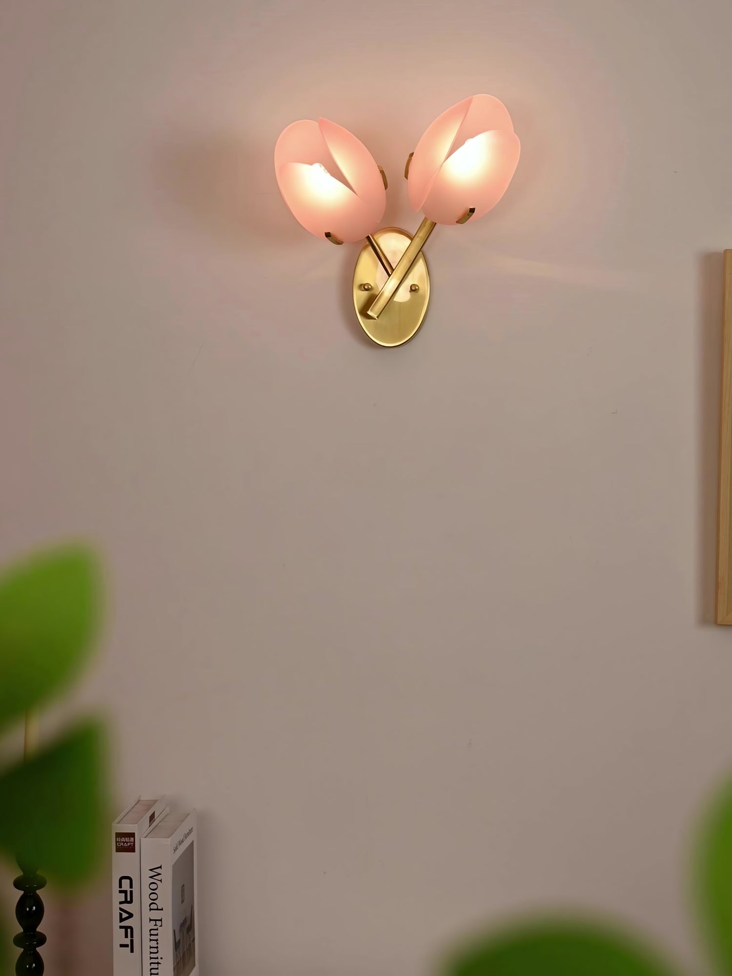Orlantha Nordic Art Bloom Glass Wall Light - Letslighting