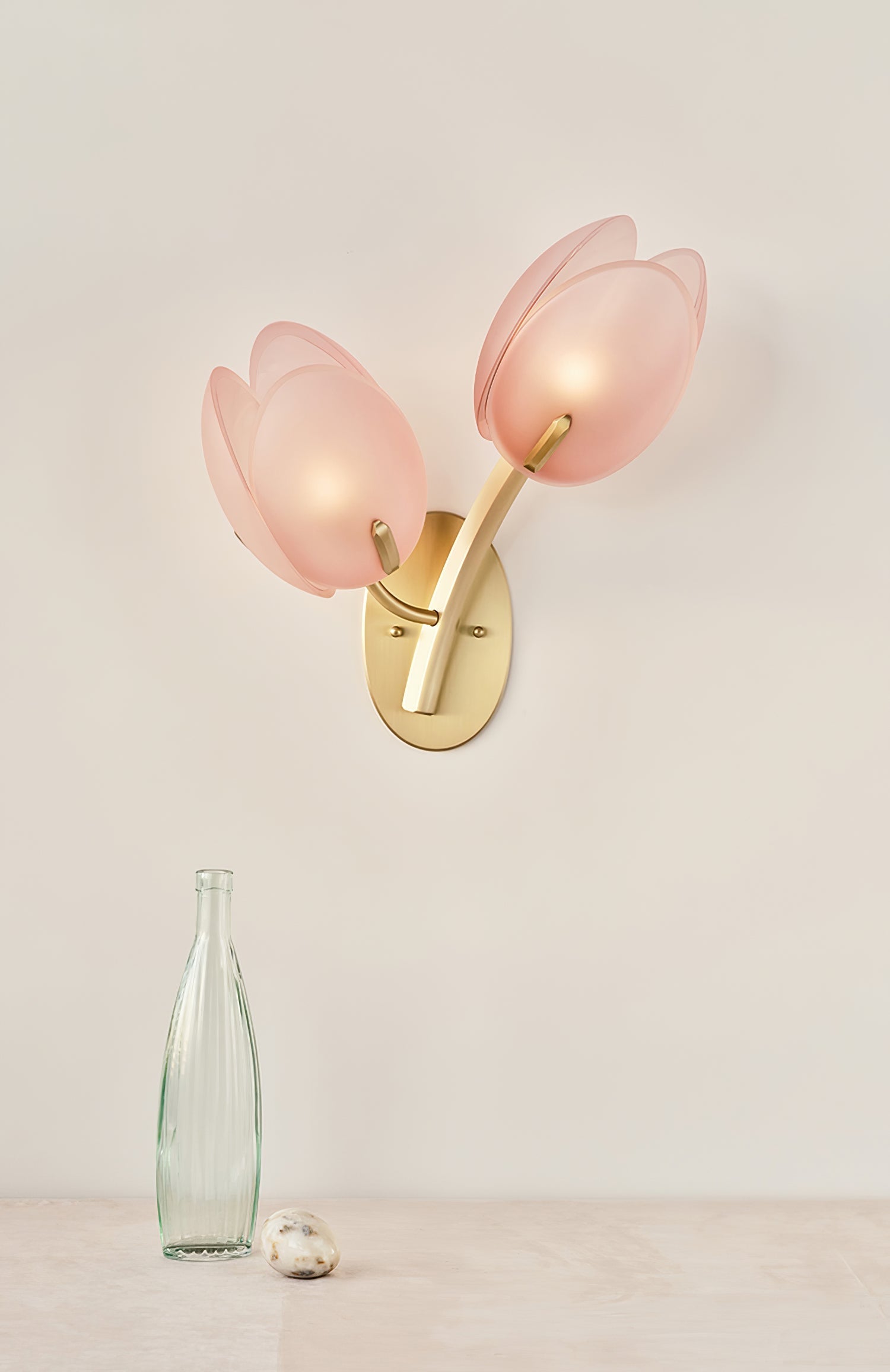 Orlantha Nordic Art Bloom Glass Wall Light - Letslighting
