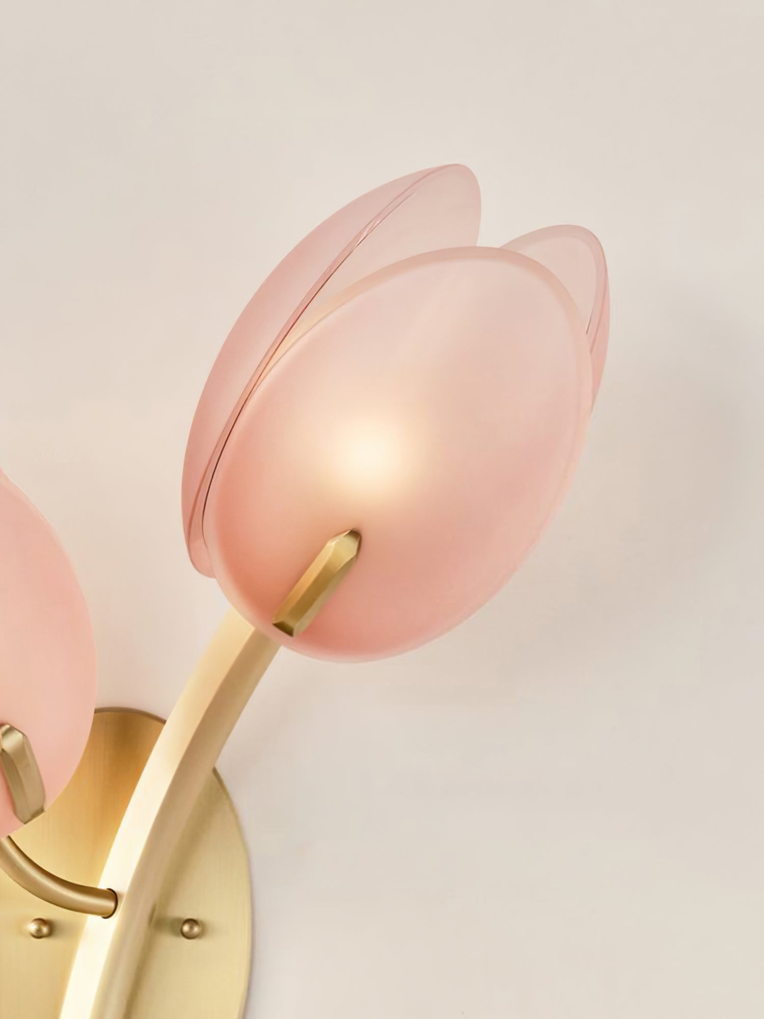 Orlantha Nordic Art Bloom Glass Wall Light - Letslighting