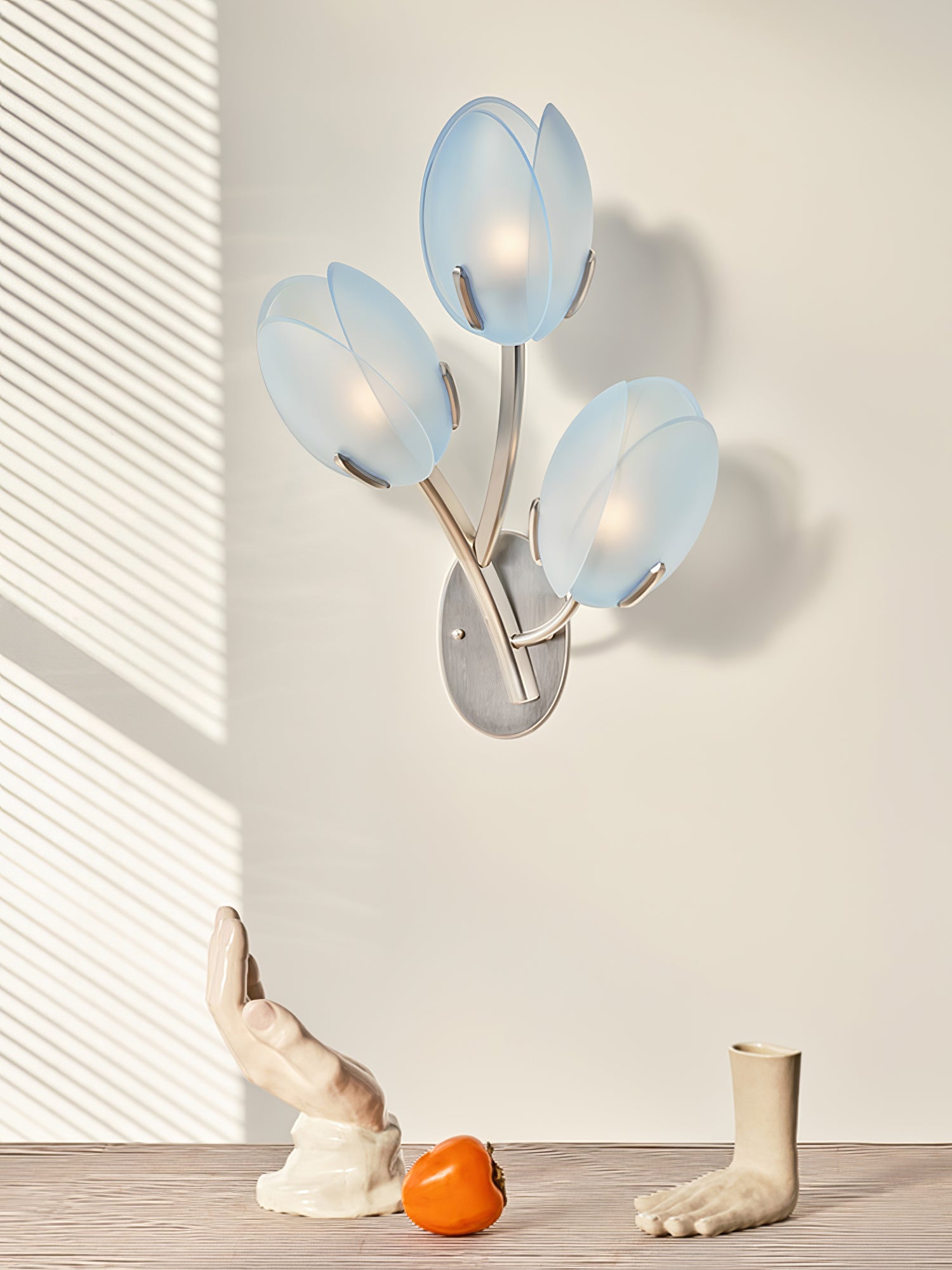 Orlantha Nordic Art Bloom Glass Wall Light - Letslighting