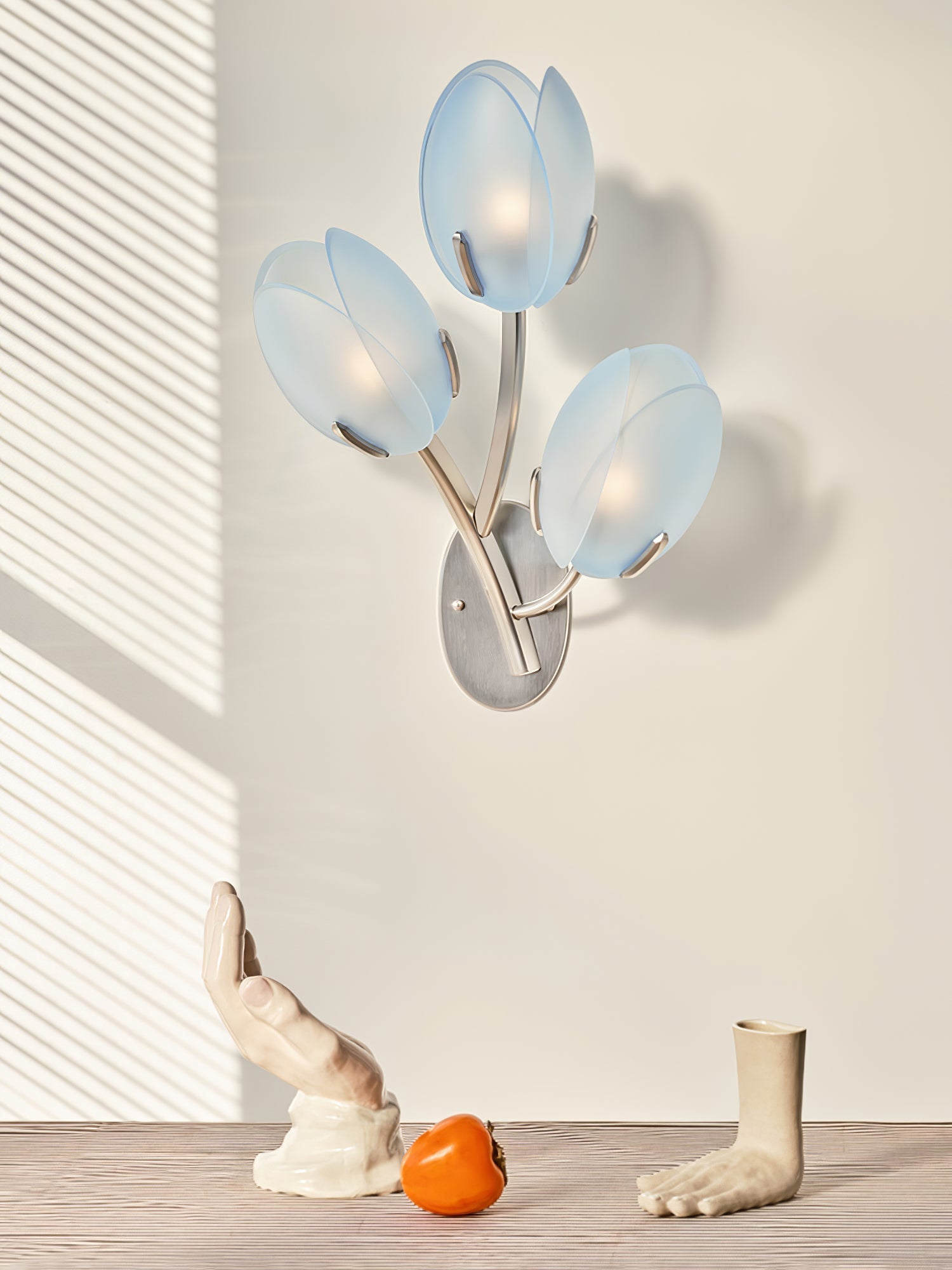 Orlantha Nordic Art Bloom Glass Wall Light - Letslighting
