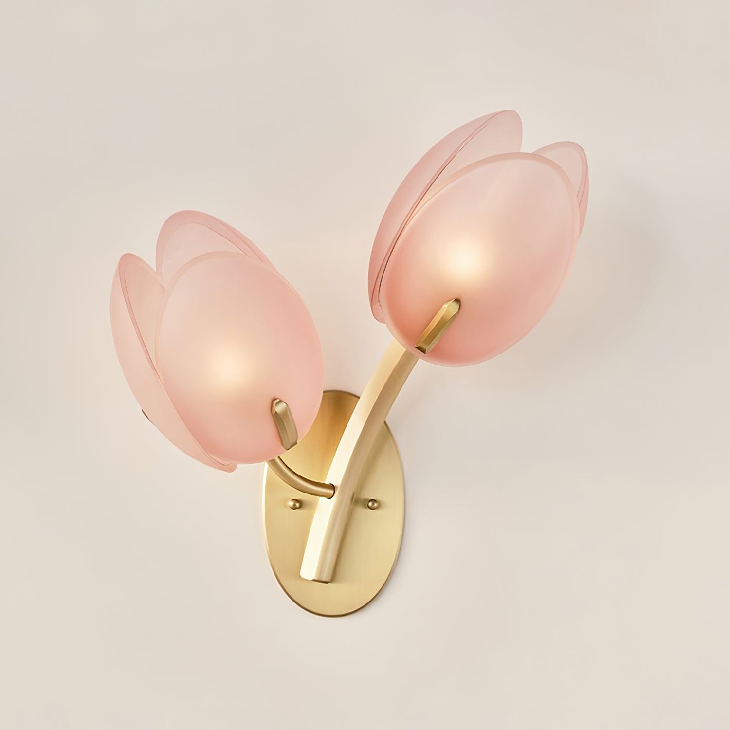 Orlantha Nordic Art Bloom Glass Wall Light - Letslighting
