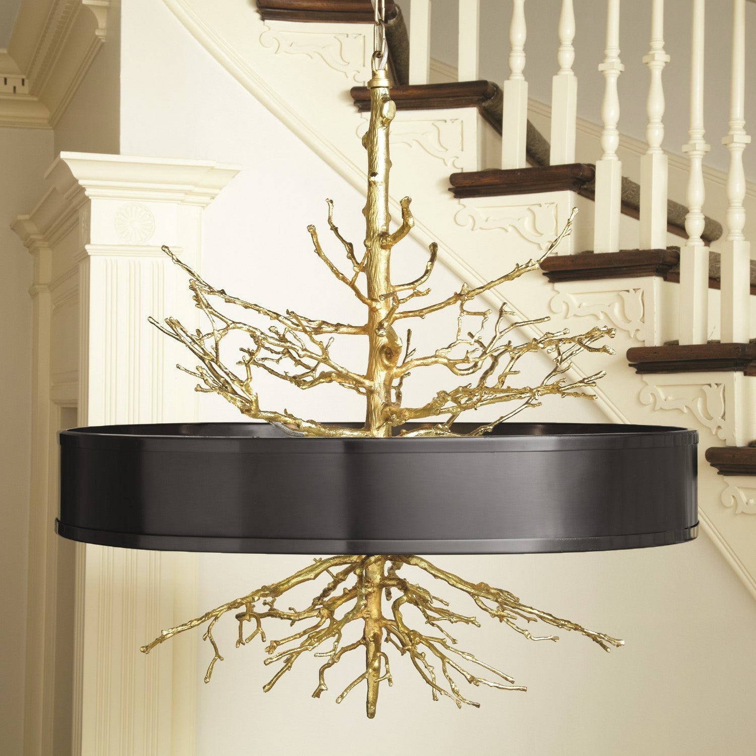 Arvele Lustre Laiton Métal Créativité Individuelle - Neutralighting