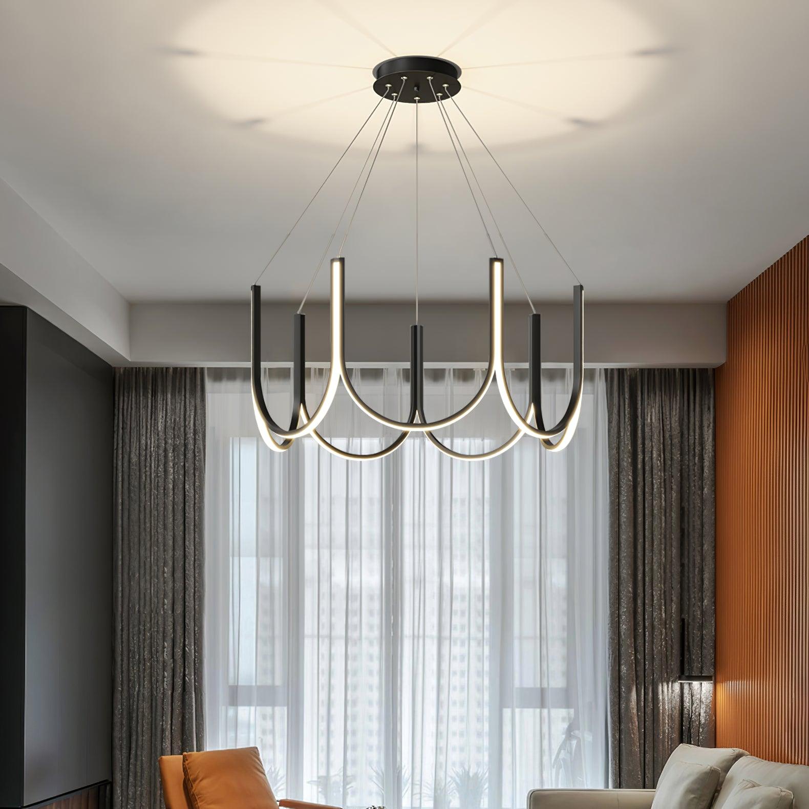 Peyton Lampe Pendante Noire Moderne - Neutralighting