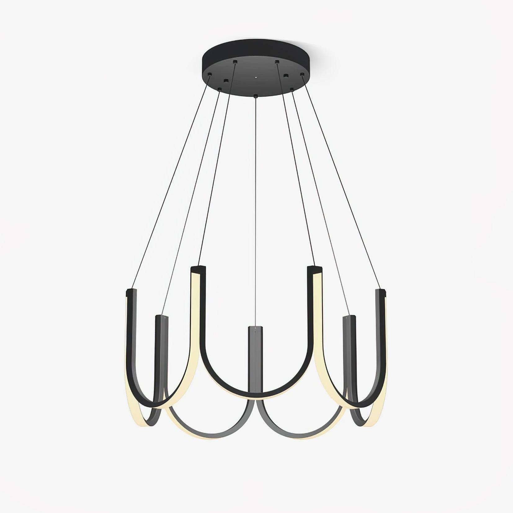 Peyton Lampe Pendante Noire Moderne - Neutralighting