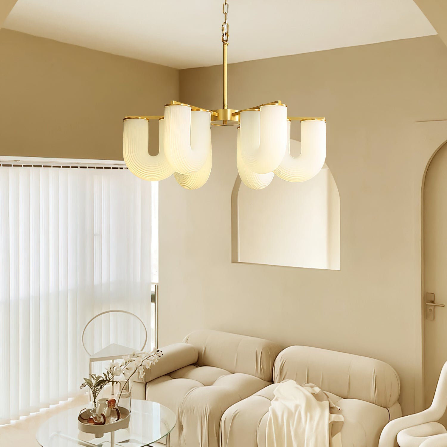 Lyshaos Lustre Métal Art Nordic Forme Premium - Neutralighting