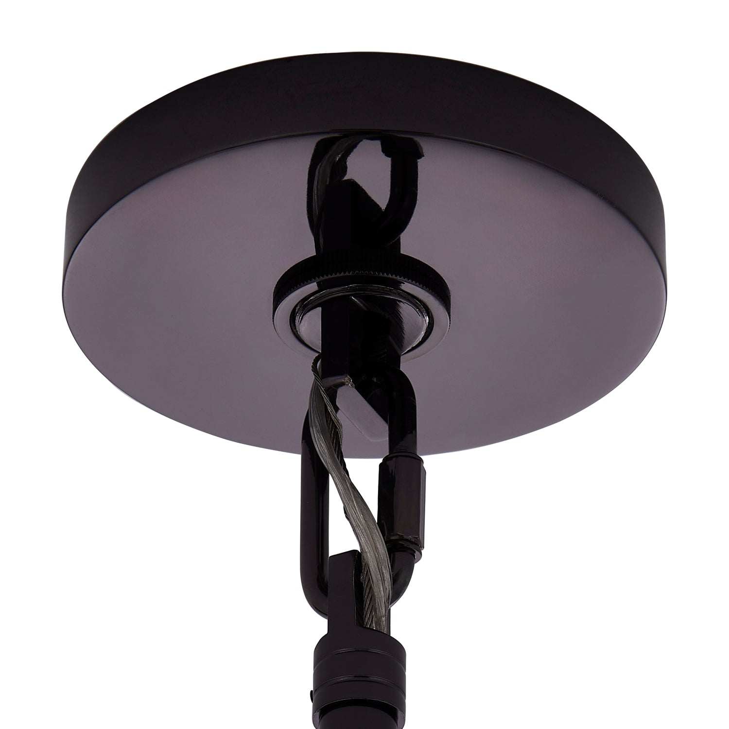 Aurora Chandelier Amber Glass Disc Fish Scale Brass - Letslighting