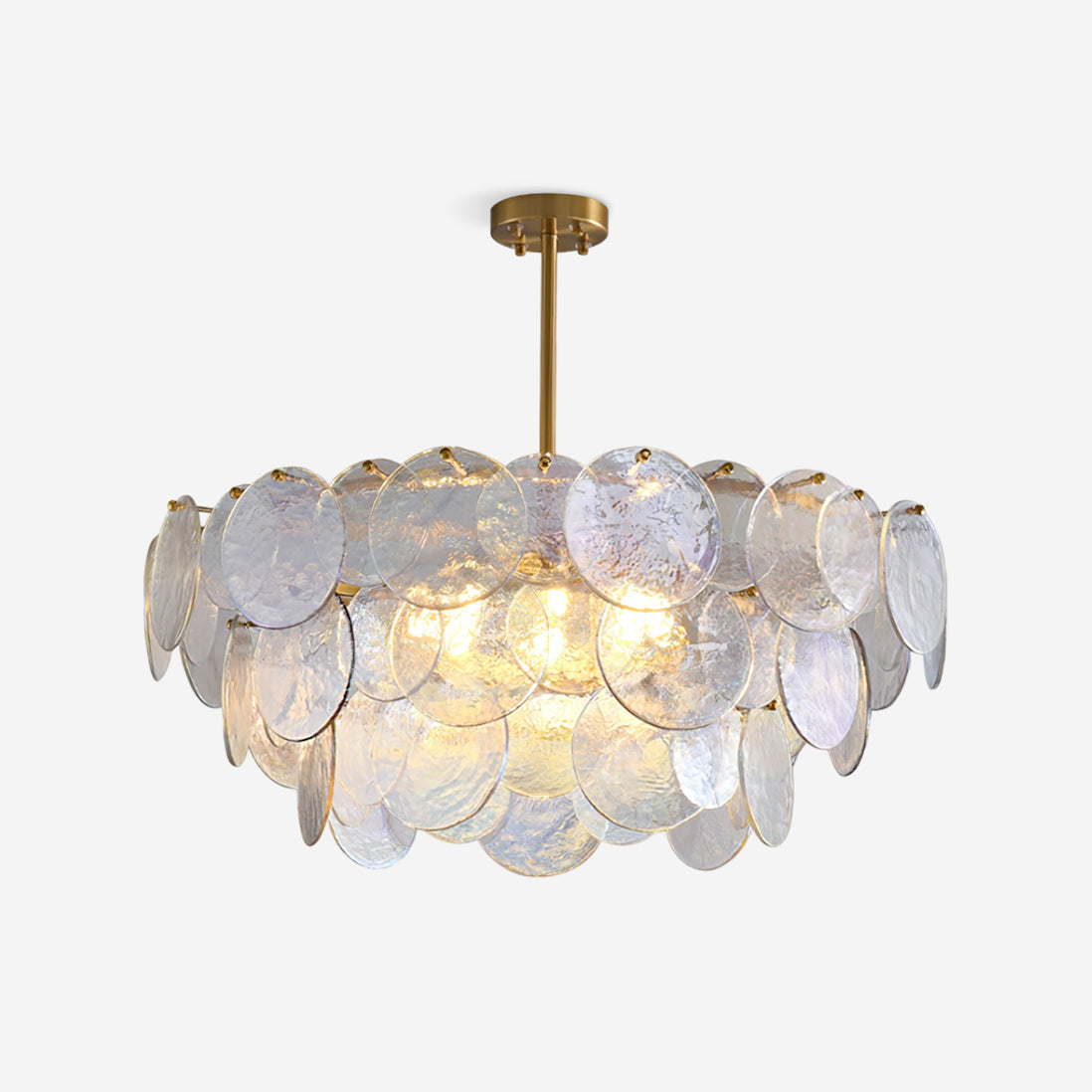 Utopia Lustre Disque en Verre Superposé - Neutralighting