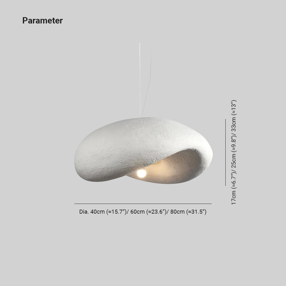 Nomo Wabi Sabi Lustre Suspension Moderne Salle à Mange