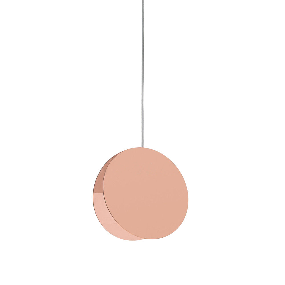 Valentina Ronde LED Suspension Blanc Rose Métal Blanc Salon Chambre - Neutralighting