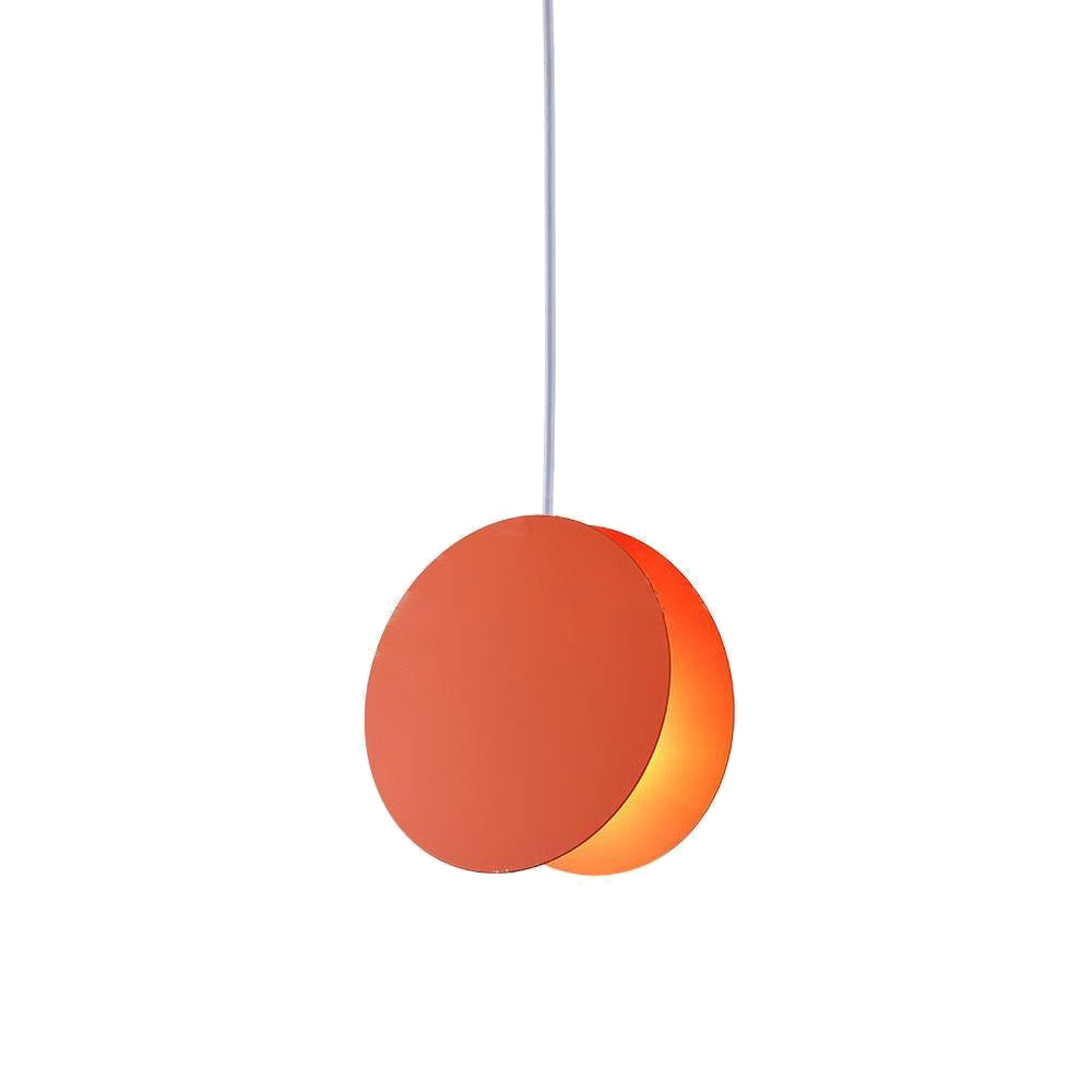 Valentina Ronde LED Suspension Blanc Rose Métal Blanc Salon Chambre - Neutralighting