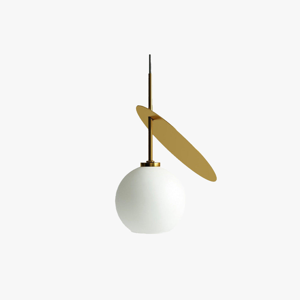 Valentina Suspension Cerise Design LED Métal/Verre Rouge/Noir/Blanc/Or Salon/Chambre - Neutralighting