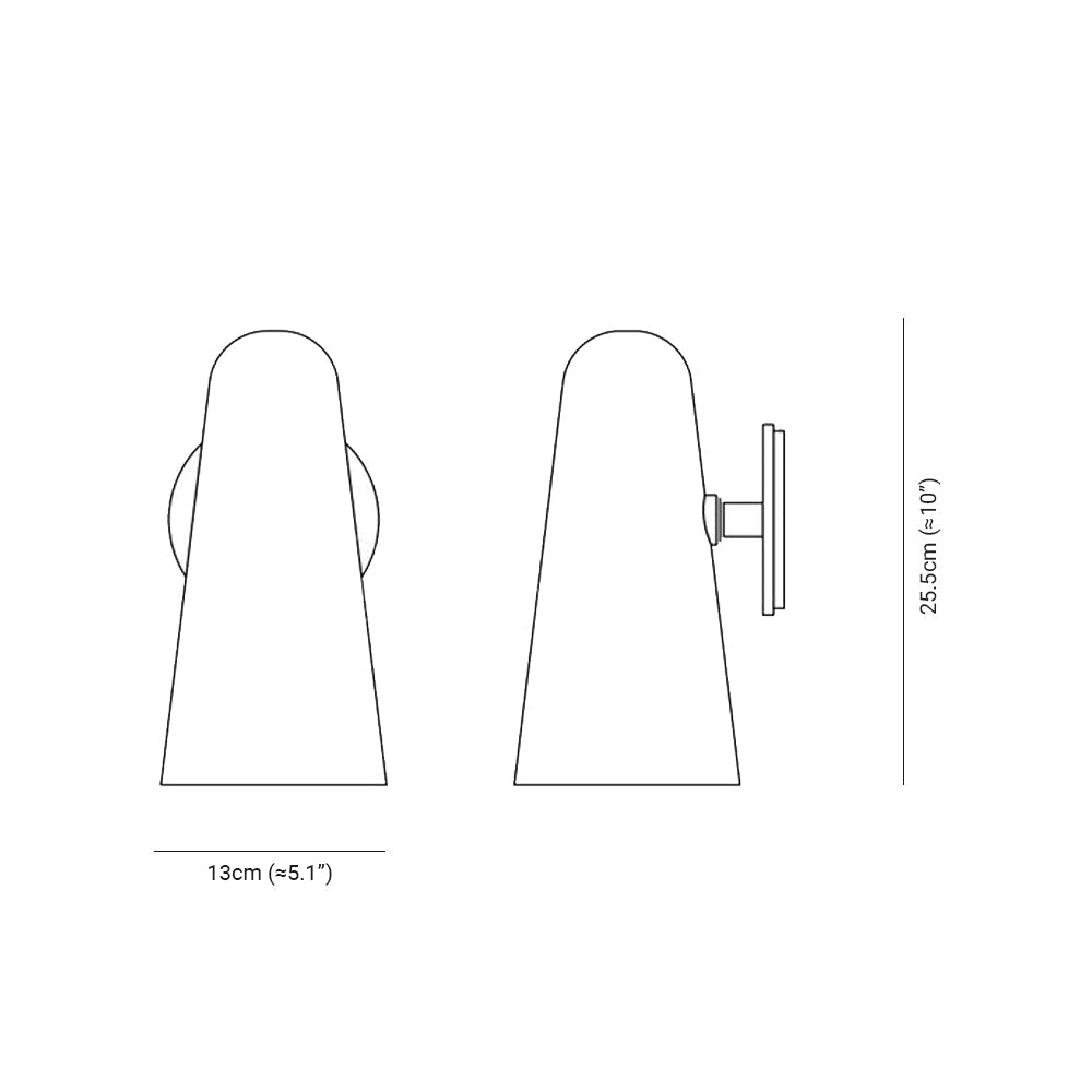 Arisha LED Applique Murale Transparente Métal Verre Chambre Cuisine - Neutralighting