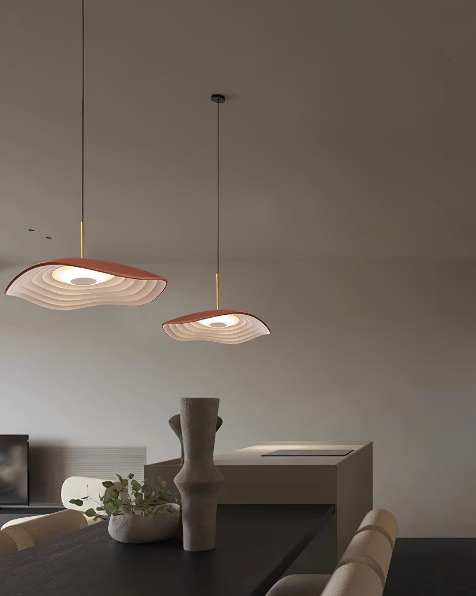 Ovelis Lampe Suspension Forme de Vague - Neutralighting