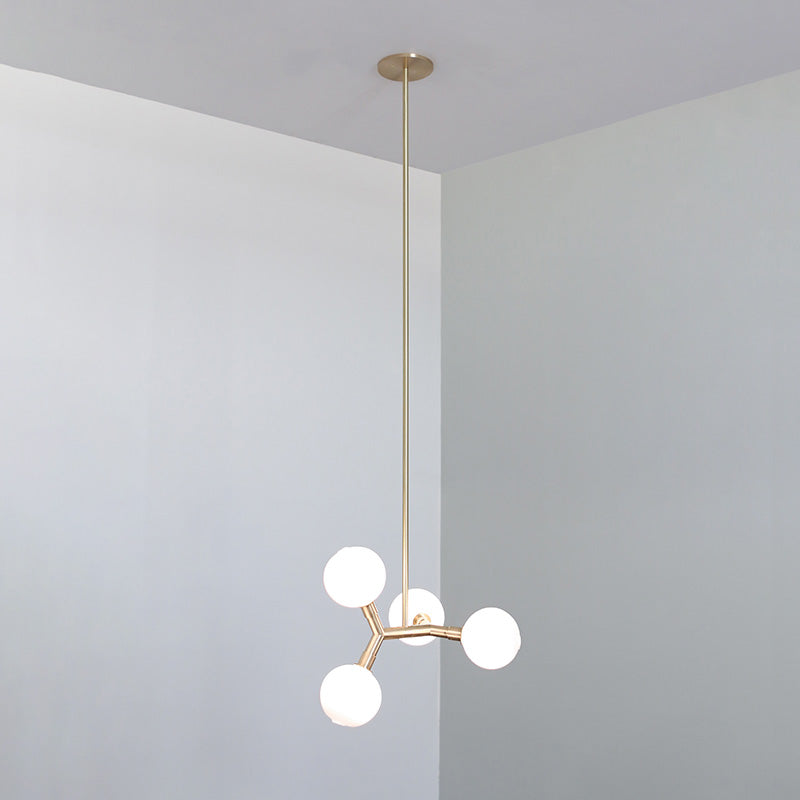 Irina Suspension Laiton Verre Minimaliste Moderne - Neutralighting