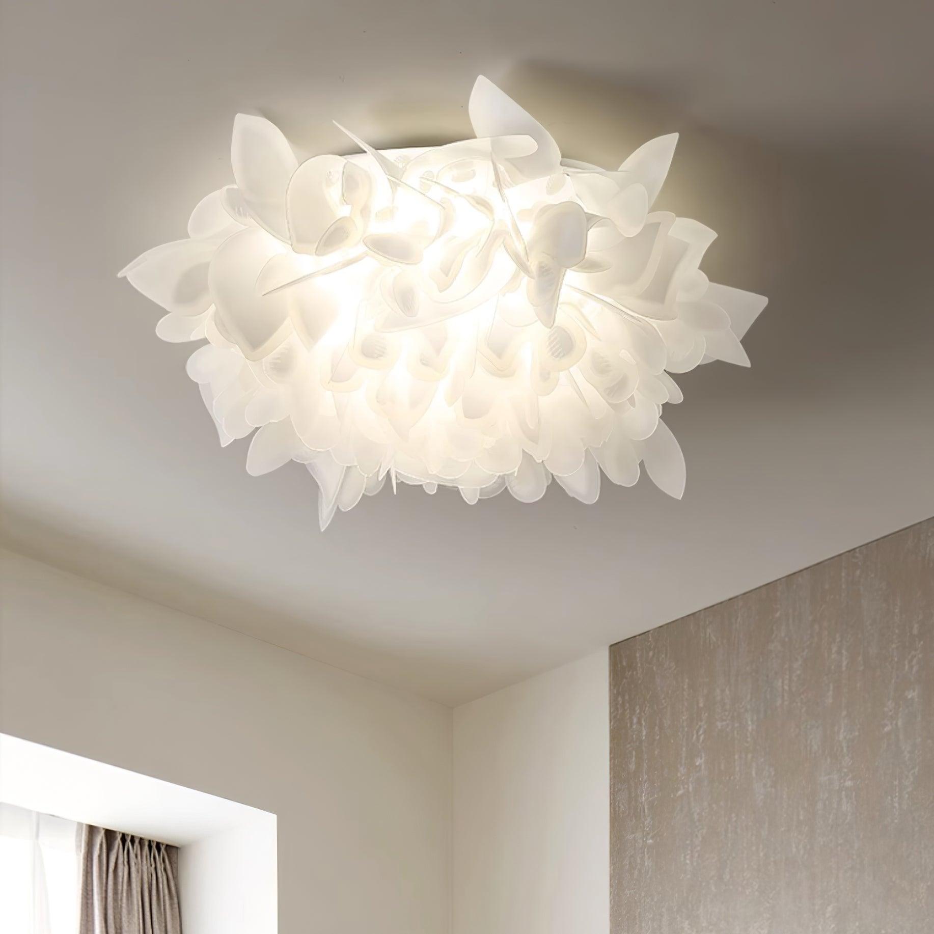 Plafonnier Sculpté Pétale Grappe Artistique Moderne Déclaration - Neutralighting