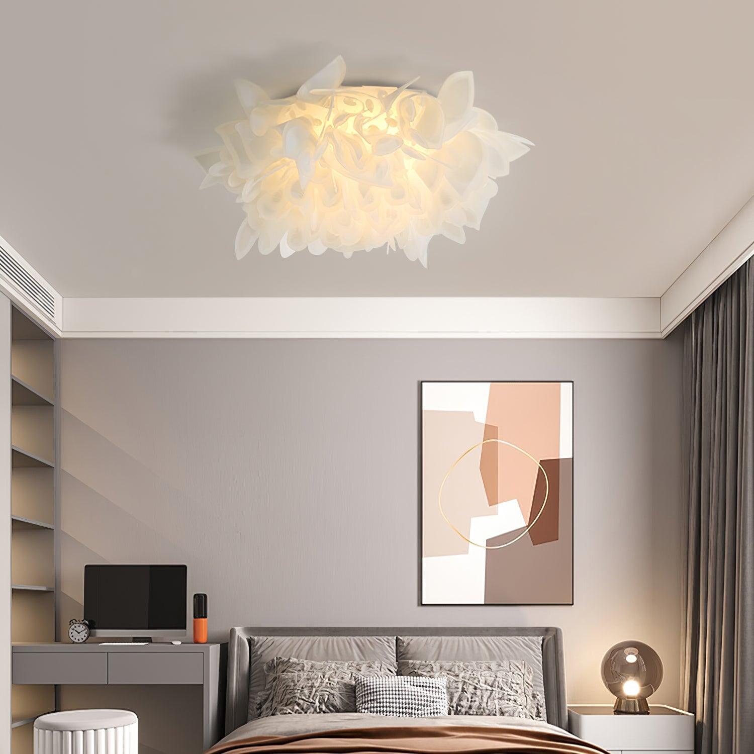 Plafonnier Sculpté Pétale Grappe Artistique Moderne Déclaration - Neutralighting