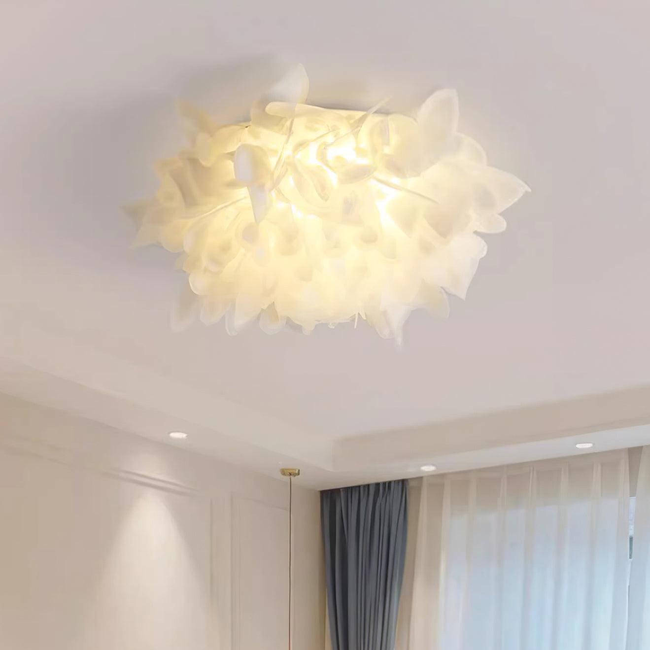 Plafonnier Sculpté Pétale Grappe Artistique Moderne Déclaration - Neutralighting
