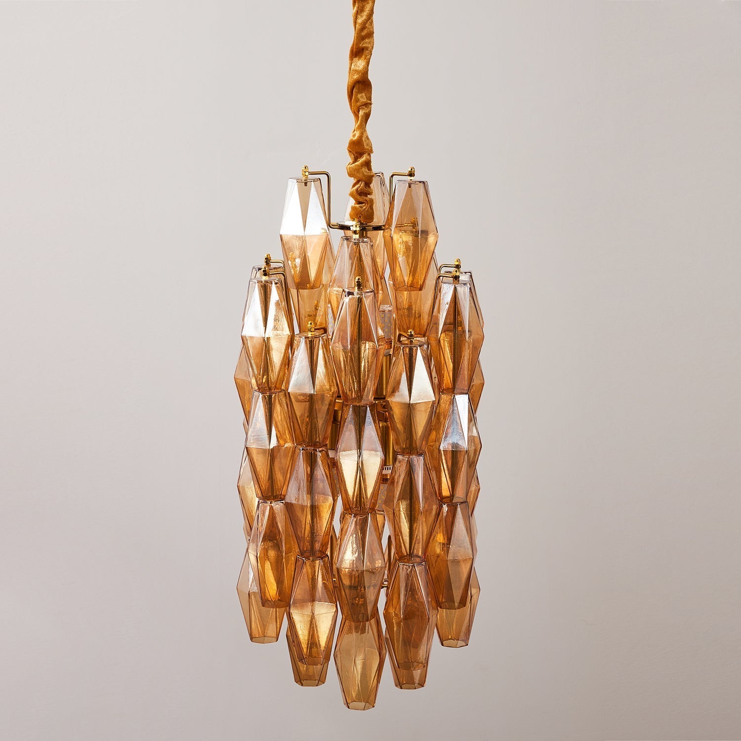 Velthra Suspension en Verre Facetté Luxueux - Neutralighting