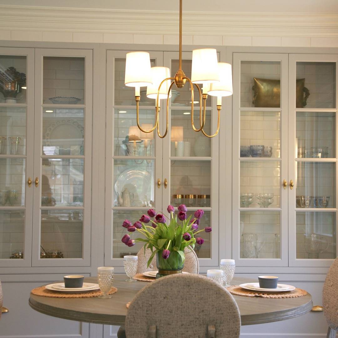 Talia Lustre de Luxe en Laiton et Tissu - Neutralighting