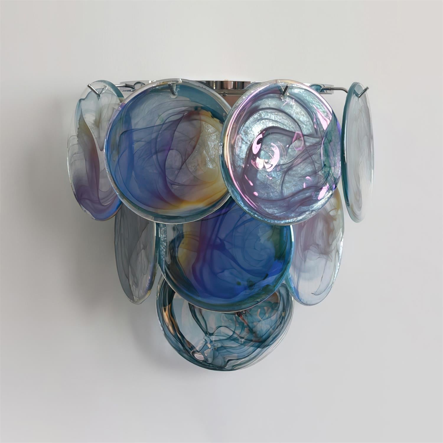Ephira Applique Murale en Verre Multicolore - Neutralighting