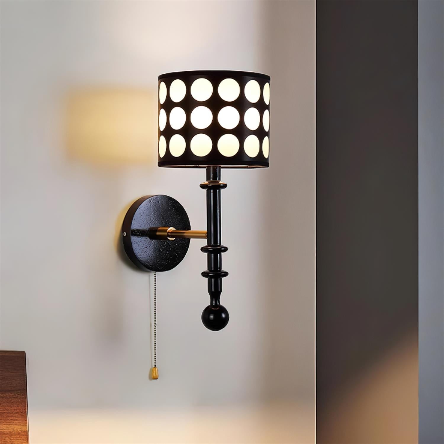 Ventana Wall Lamp Perforated Shade - Letslighting