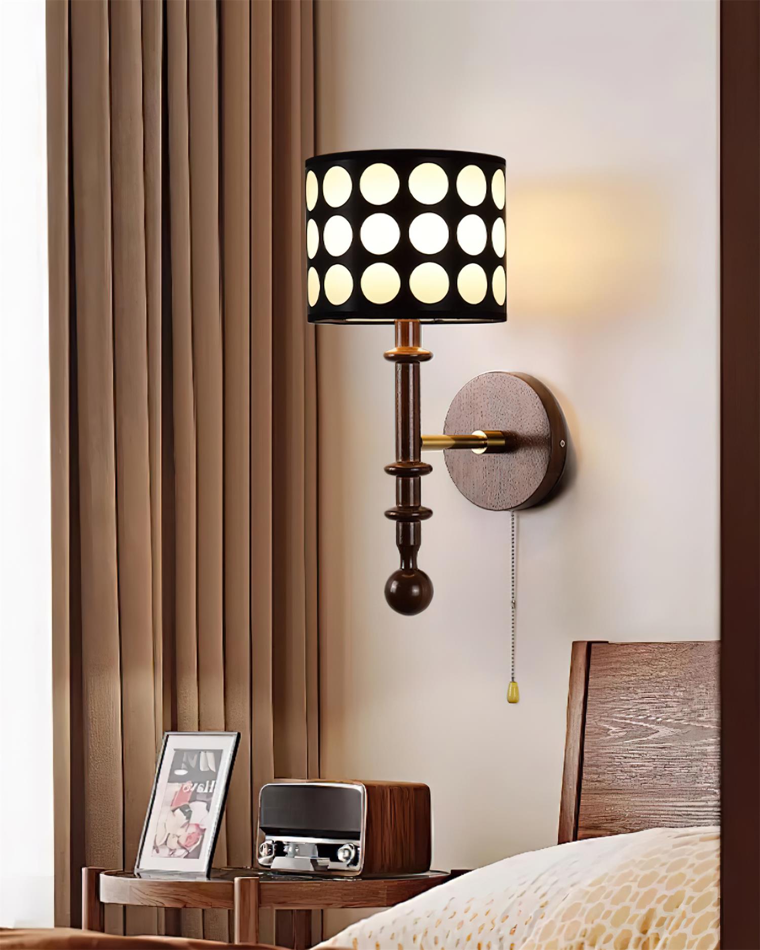 Ventana Wall Lamp Perforated Shade - Letslighting