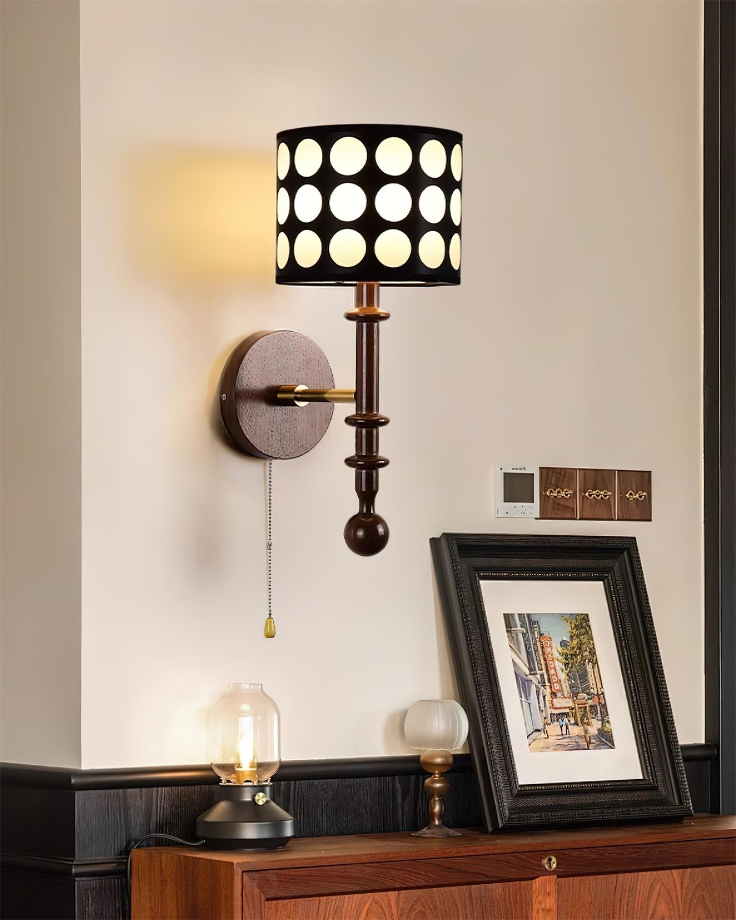 Ventana Wall Lamp Perforated Shade - Letslighting