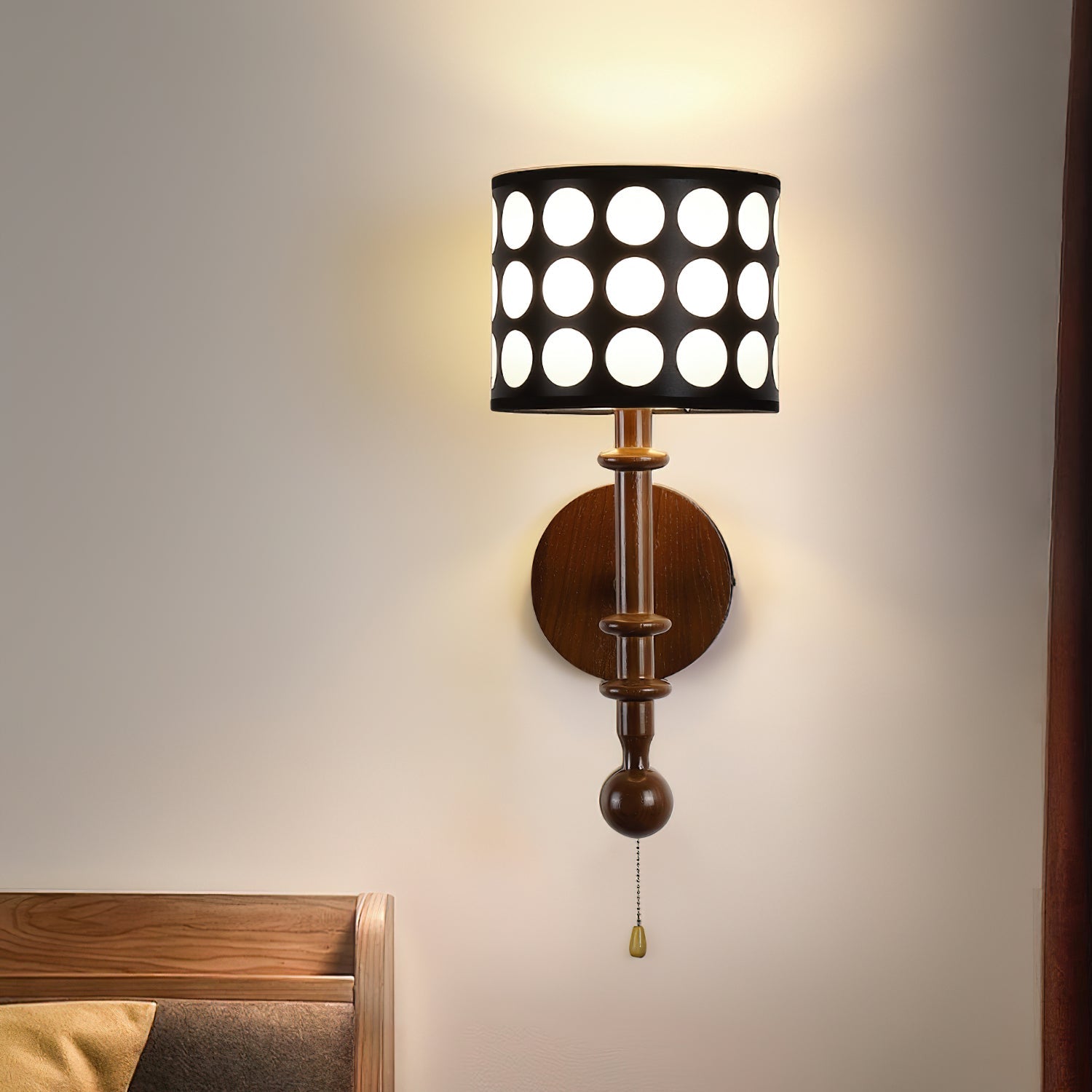 Ventana Wall Lamp Perforated Shade - Letslighting