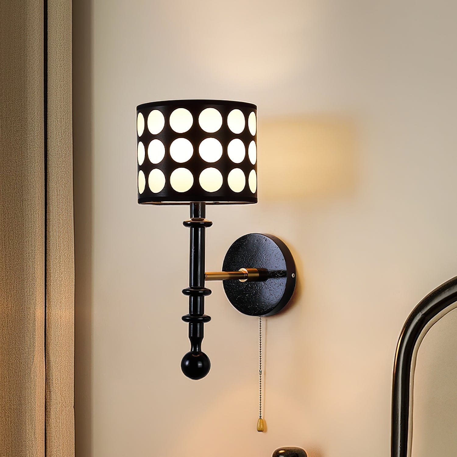 Ventana Wall Lamp Perforated Shade - Letslighting