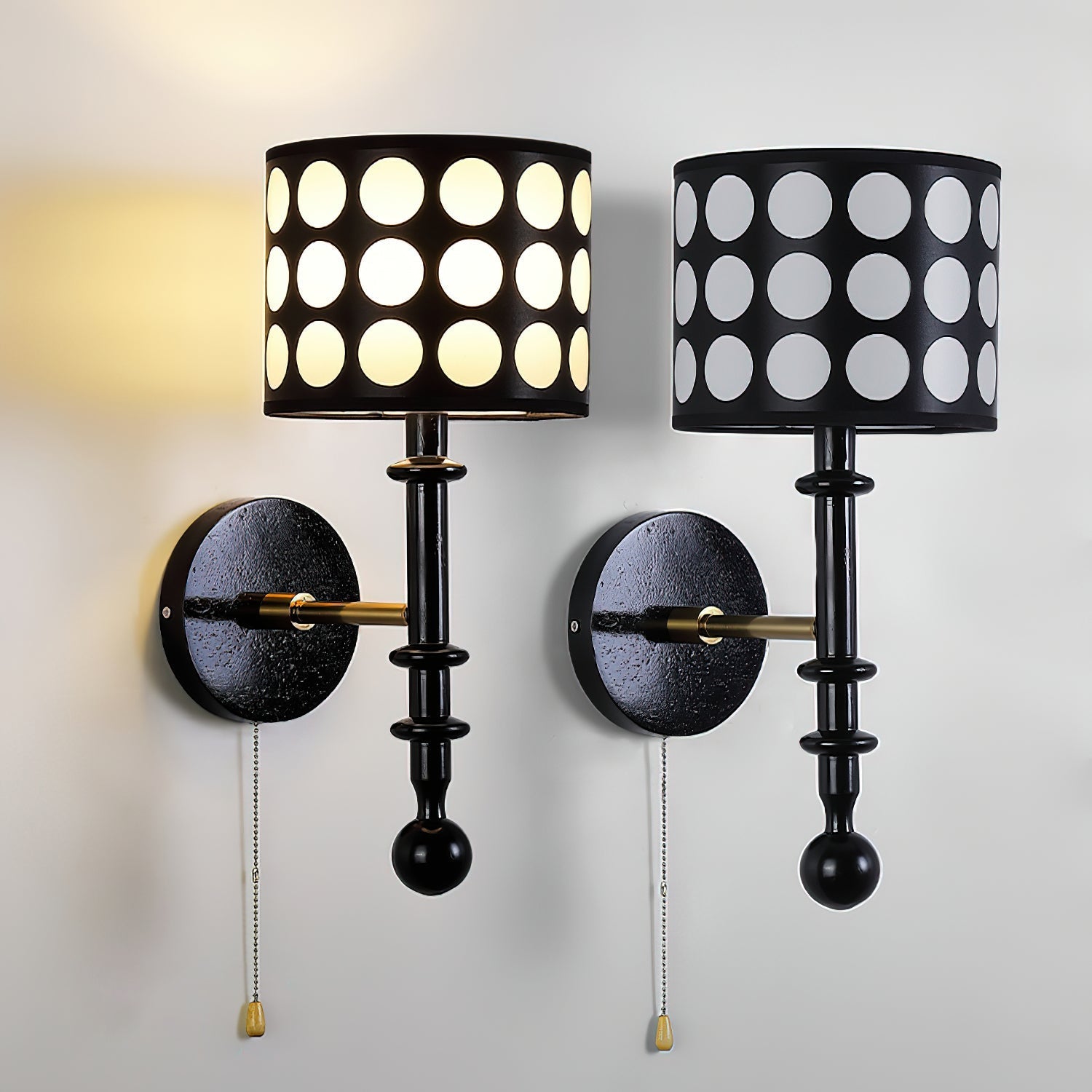 Ventana Wall Lamp Perforated Shade - Letslighting