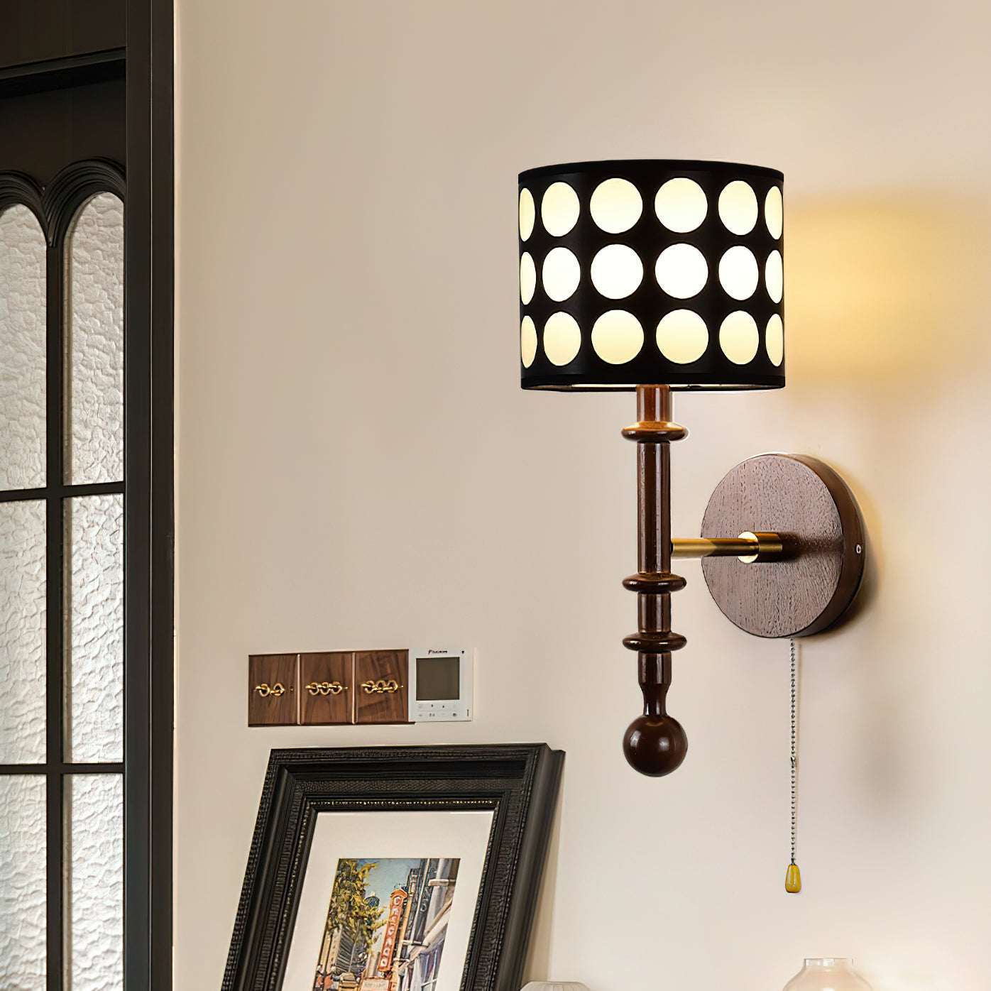 Ventana Wall Lamp Perforated Shade - Letslighting