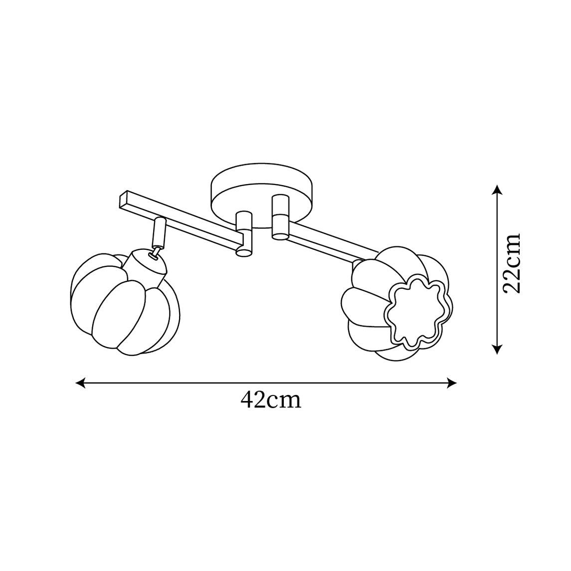 Pumpkin Lustre Plafonnier Multi-Têtes - Neutralighting