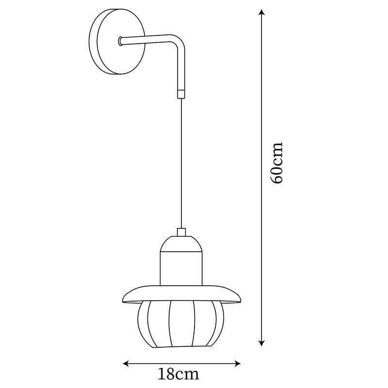 Venus Wall Lamp Pumpkin - Letslighting