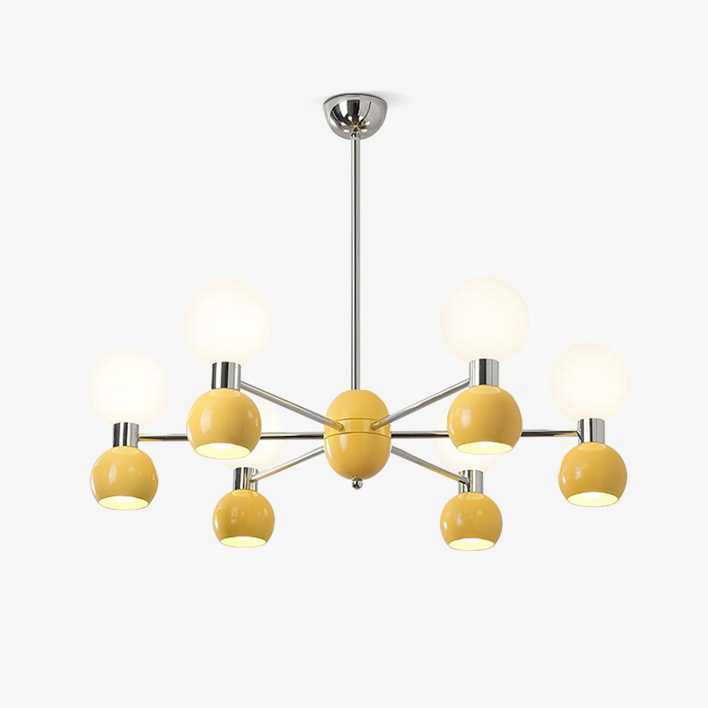 Vera Lustre Bicolore en Verre Élégant - Neutralighting