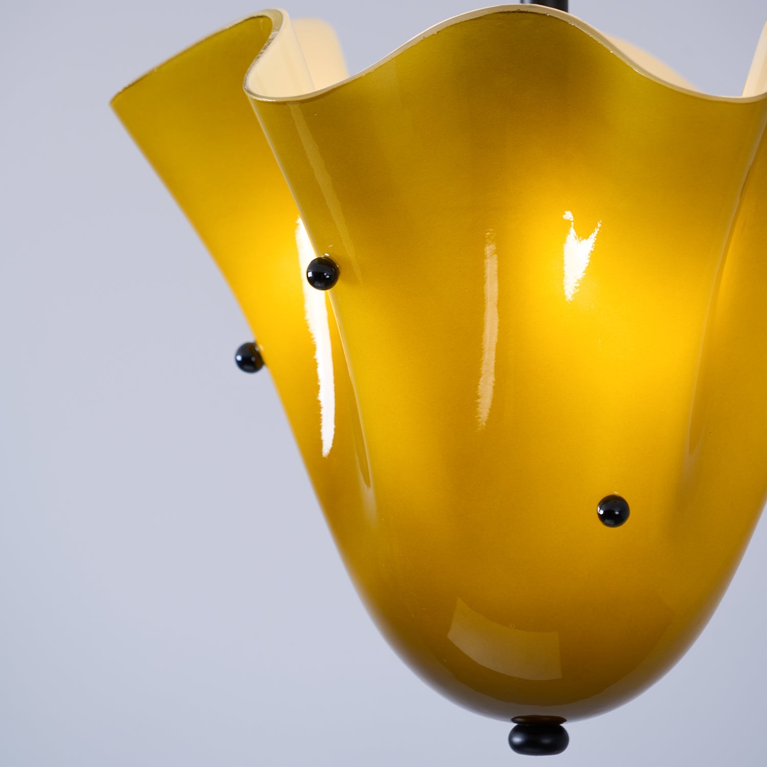 Eldis Lampe Plafond Semi-Encastrée en Verre Murano - Neutralighting