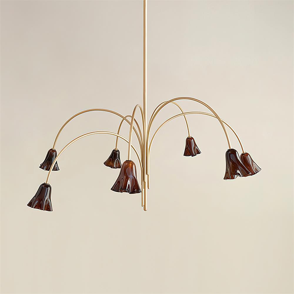 Mira Lustre en Verre en Forme de Fleur - Neutralighting