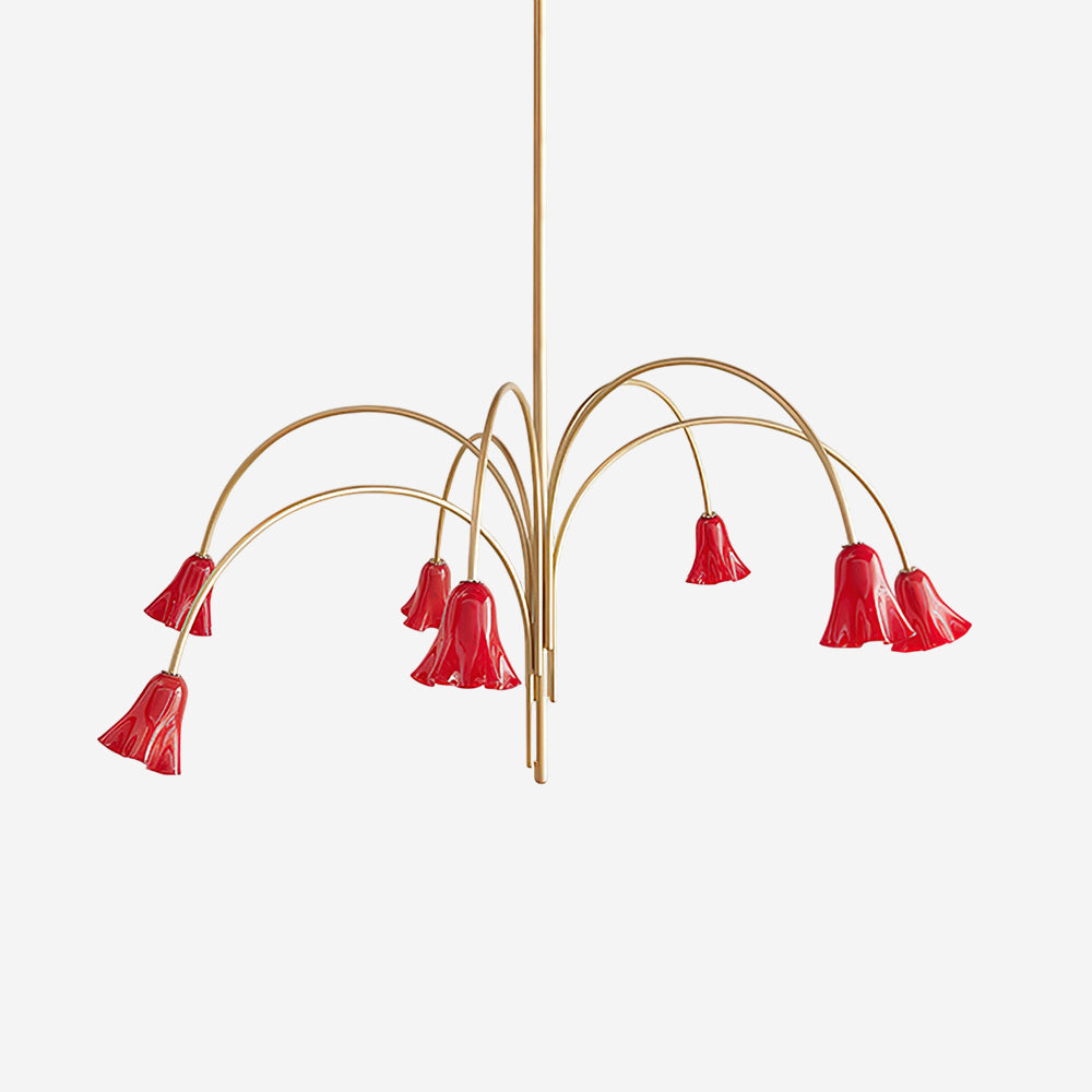 Mira Lustre en Verre en Forme de Fleur - Neutralighting