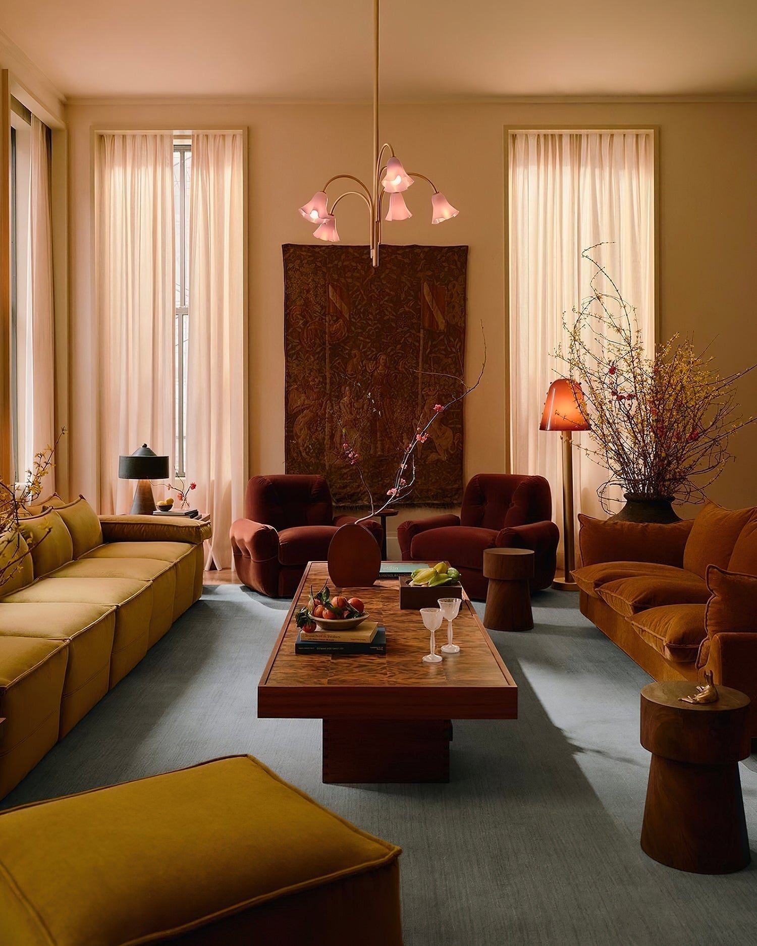 Mira Lustre en Verre en Forme de Fleur - Neutralighting