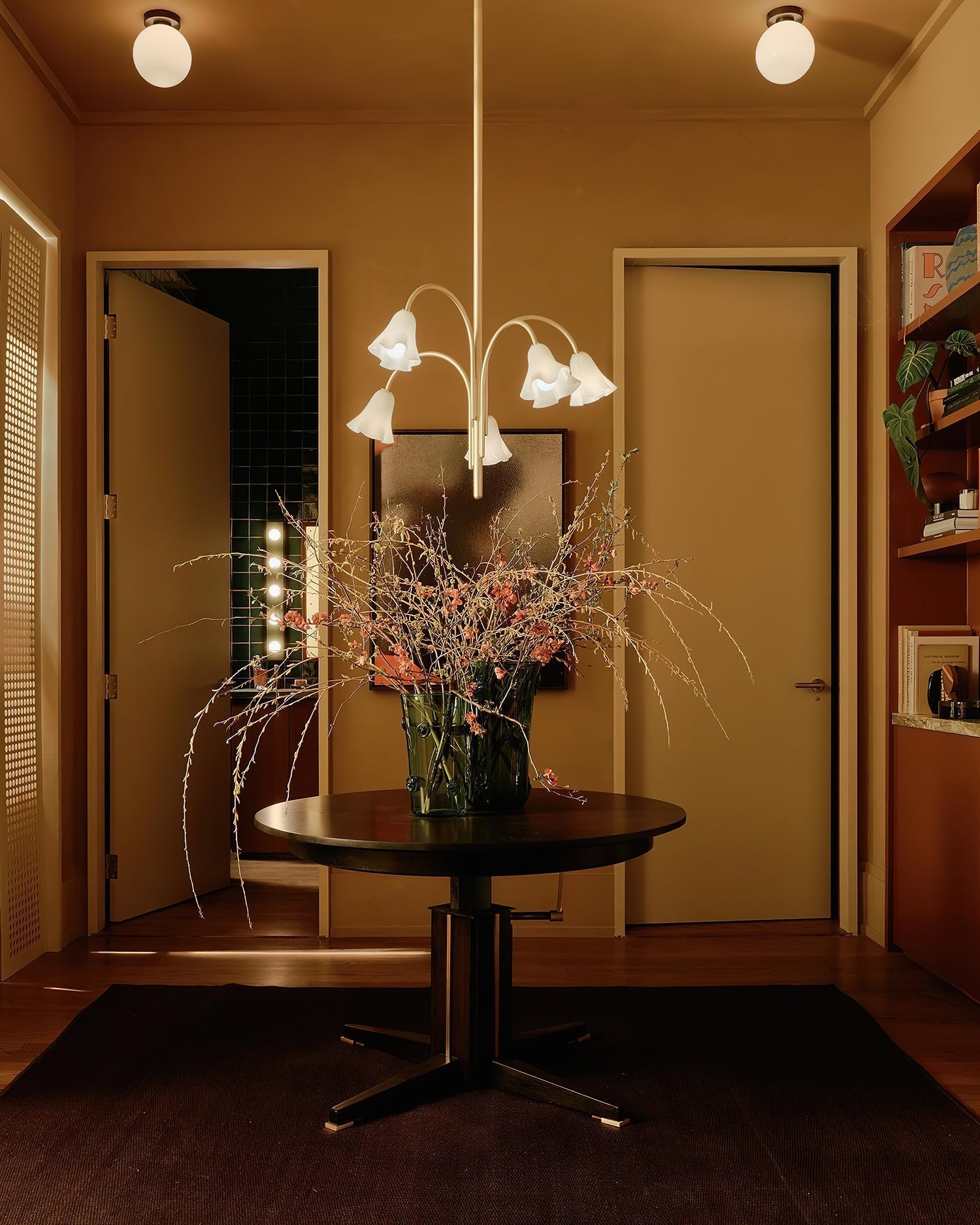 Mira Lustre en Verre en Forme de Fleur - Neutralighting