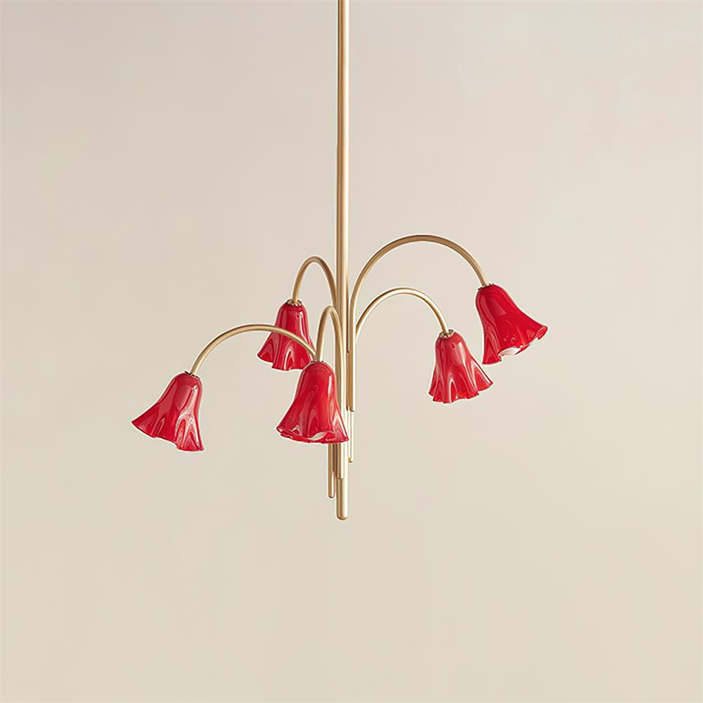 Mira Lustre en Verre en Forme de Fleur - Neutralighting