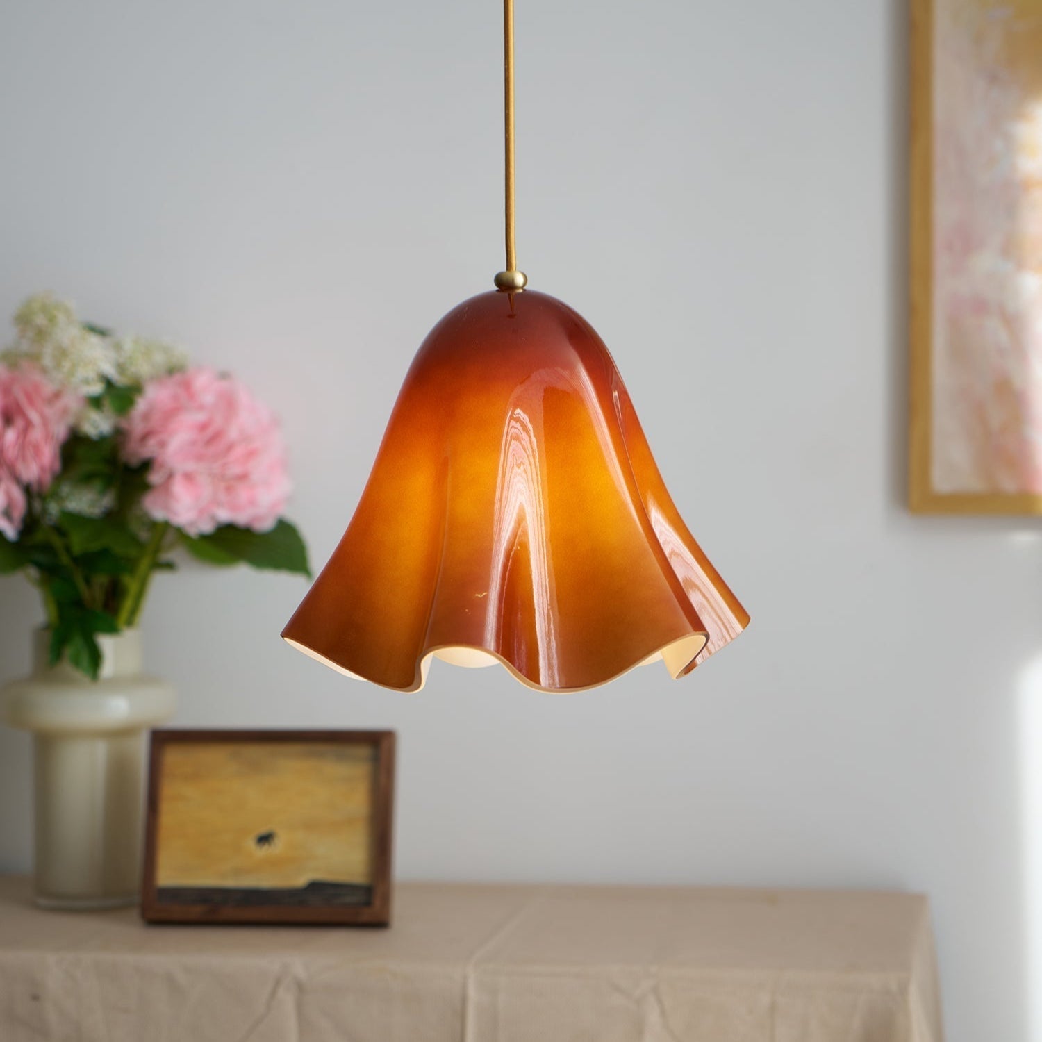 Liora Lampe Pendante Cloche en Verre - Neutralighting