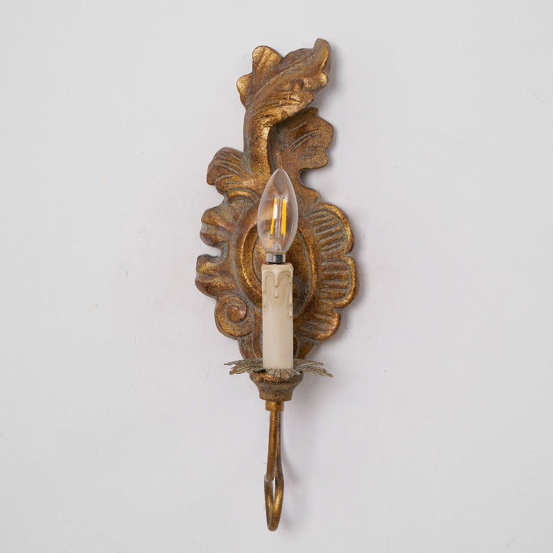 Olsilel Applique Murale Résine Métal Élégance Vintage - Neutralighting