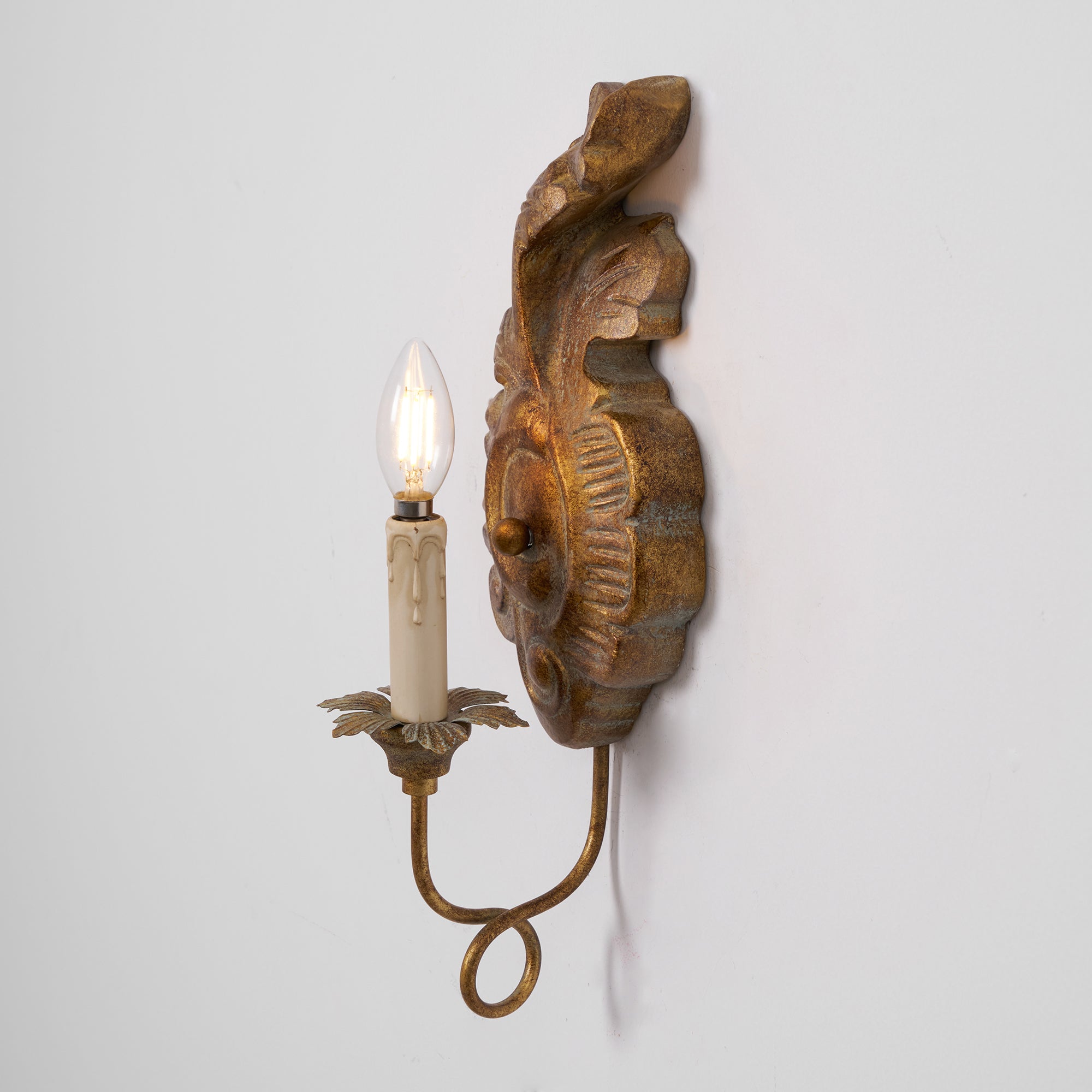Olsilel Applique Murale Résine Métal Élégance Vintage - Neutralighting