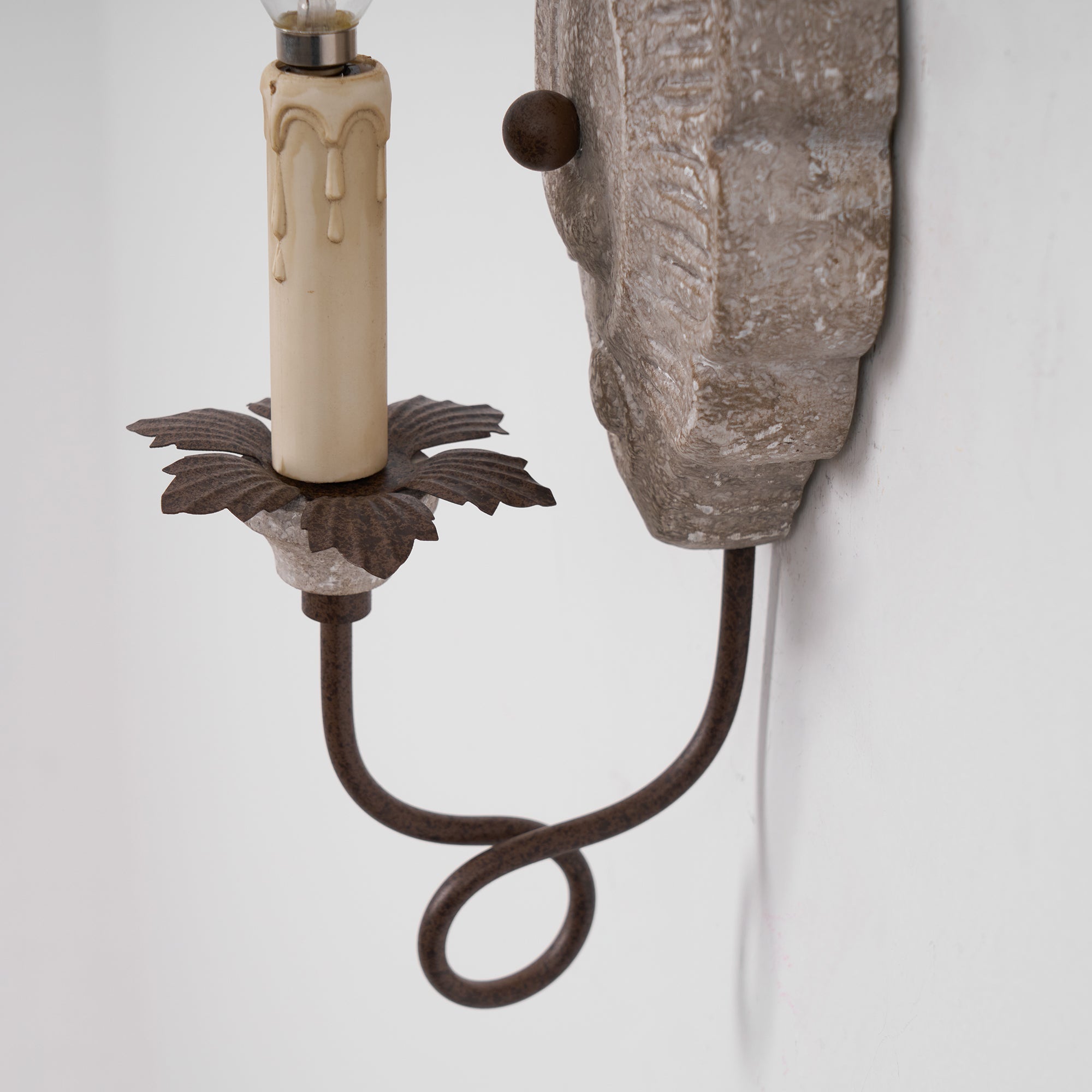 Olsilel Applique Murale Résine Métal Élégance Vintage - Neutralighting