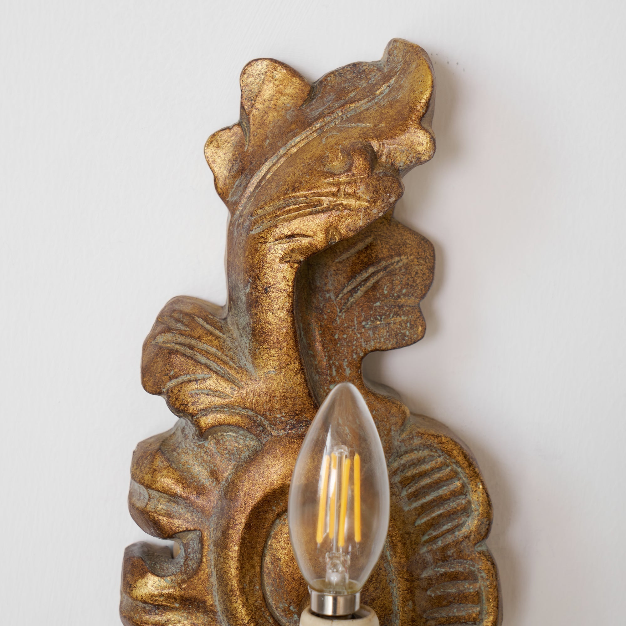 Louis Applique Murale Intérieure en Bois