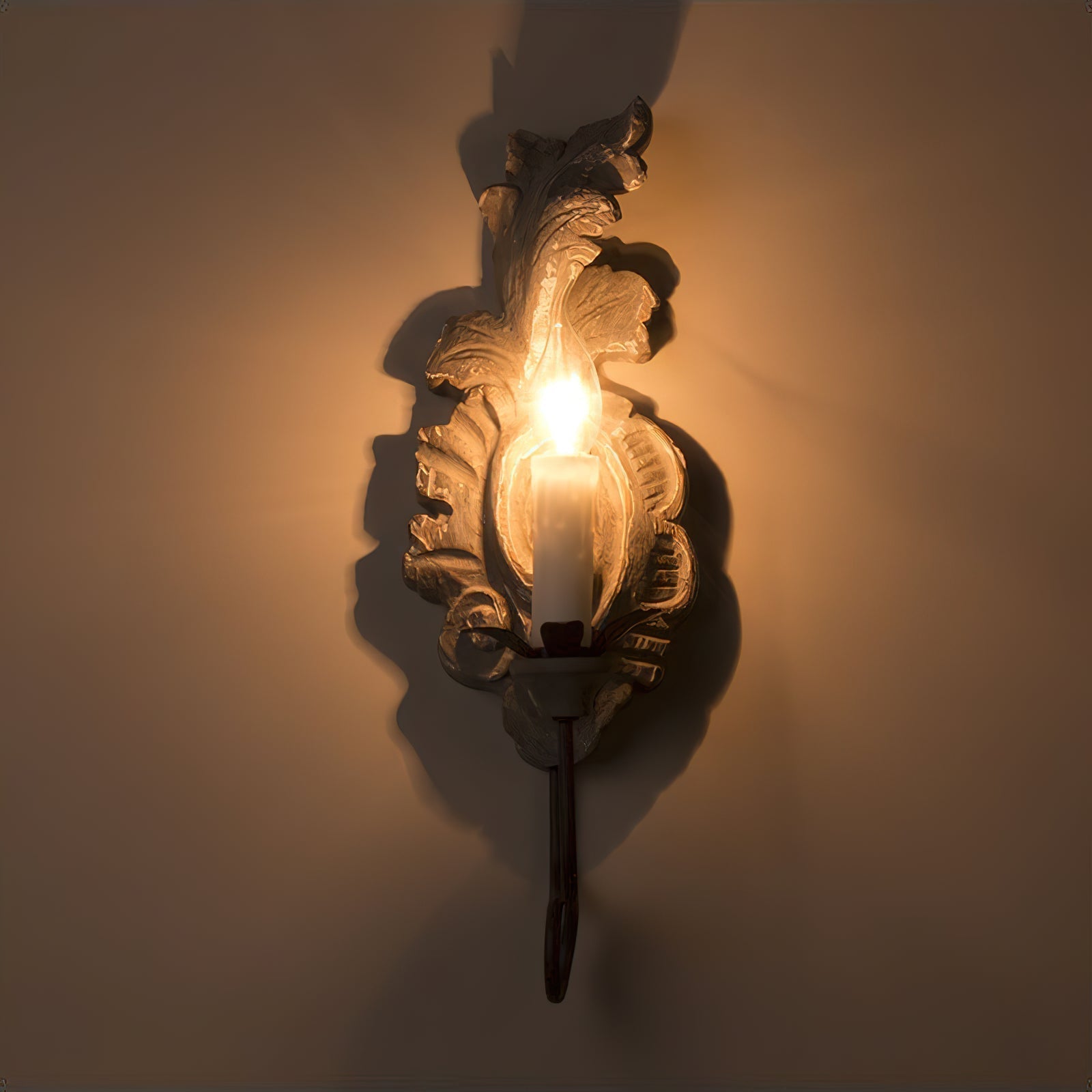 Louis Applique Murale Intérieure en Bois