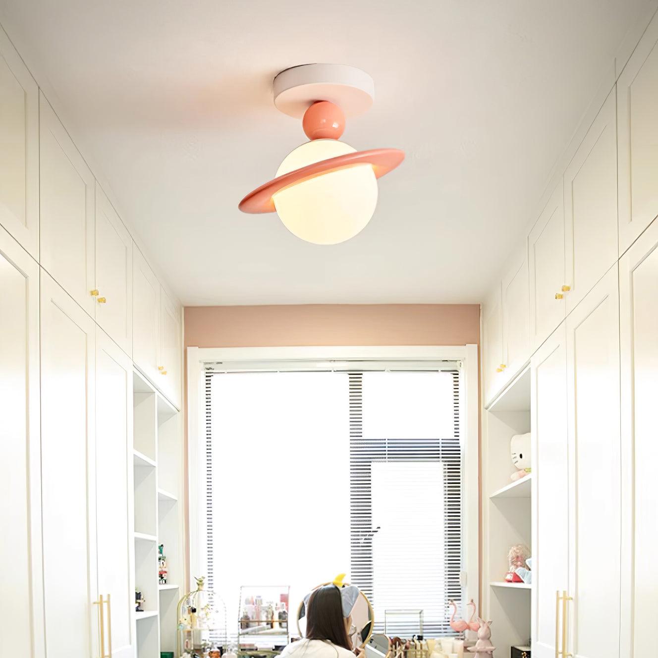 Pivoro Lustra Plafonnier Rouge Blanc - Neutralighting